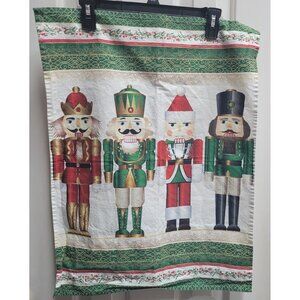 Michel Design Works Cotton Christmas Nutcracker Kitchen Tea Towel 19x25